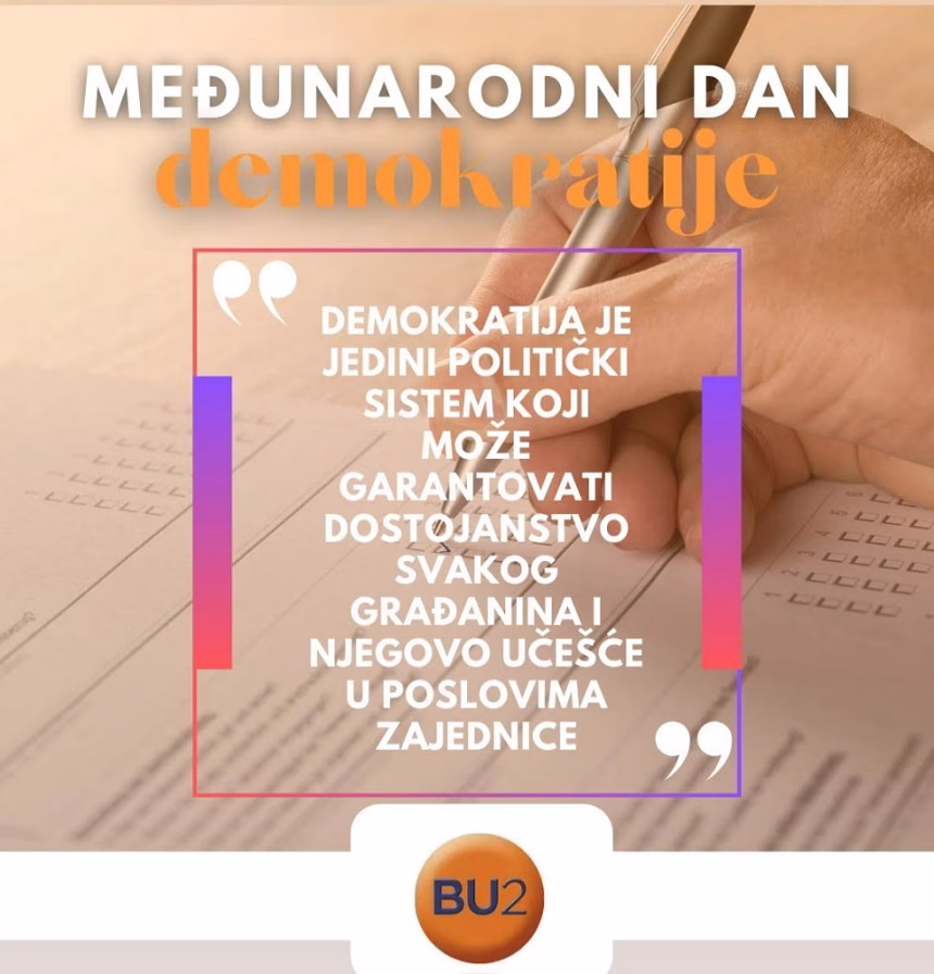 Demokratija je stil života - uprkos neprepoznavanju "nezavisnih" NVO procjenjivača III "Festival demokratije tvojih pet minuta u čast Danijeli Došljak" 29. i 30. septembra će se održati u Budvi