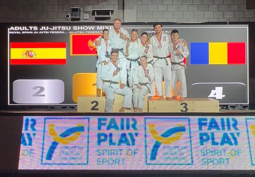 Zlato za Crnu Goru: Lidija Caković i Stefan Vukotić prvaci Evrope u duo show miksu