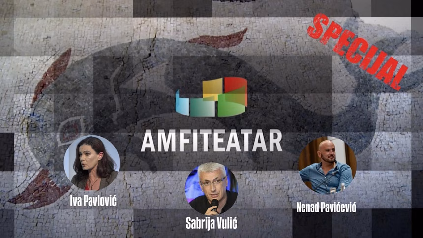 Amfiteatar o pop kulturi, gosti Iva Pavlović i Sabrija Vulić