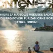 Raspisan konkurs za najbolje medijske sadržaje koji promovišu crnogorski turizam 