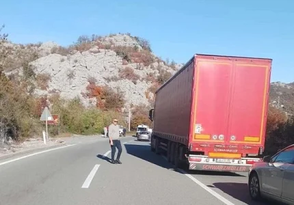 Motociklista teže povrijeđen na putu Cetinje-Podgorica