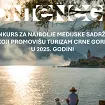 Produžen rok za Konkurs NTO CG za medijske sadržaje o turizmu 2025.