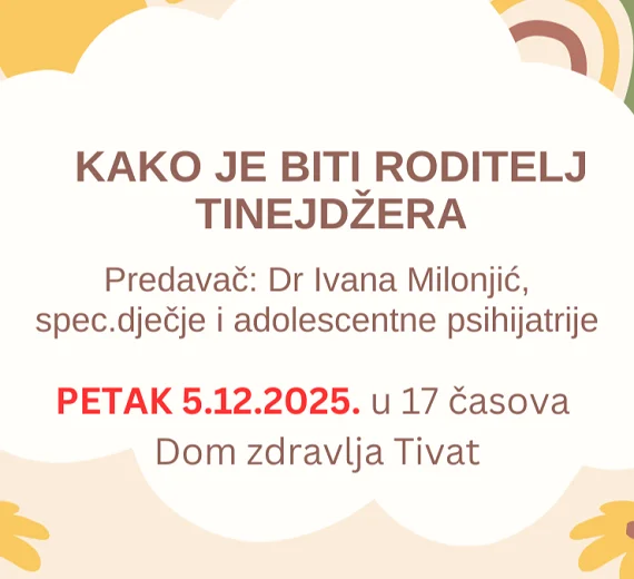 Zanimljiva radionica za roditelje tinejdžera danas u Tivtu 