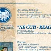 Promocija zbornika dječijih radova “Ne ćuti- reaguj!” u Narodnoj biblioteci
