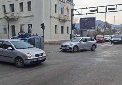 Udes u centru Podgorice, tri osobe transportovane u Urgentni centar