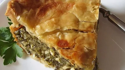 Pita sa spanaćem i pečurkama