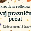 Novogodišnja umjetnička radionica danas u Omladinskom klubu