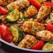Ideja za ručak: Piletina sa povrćem iz tiganja
