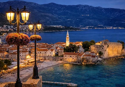 Bez ulične rasvjete od Luke Budva do Hotela Aleksandar