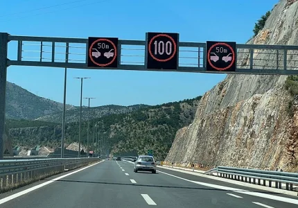Uhapšen državljanin Srbije: Na auto-putu vozio 180 kilometara na čas
