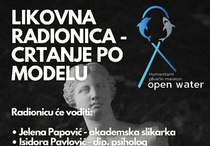 SRD Open Water danas organizuje humanitarnu radionicu crtanja ispred zidina Starog grada