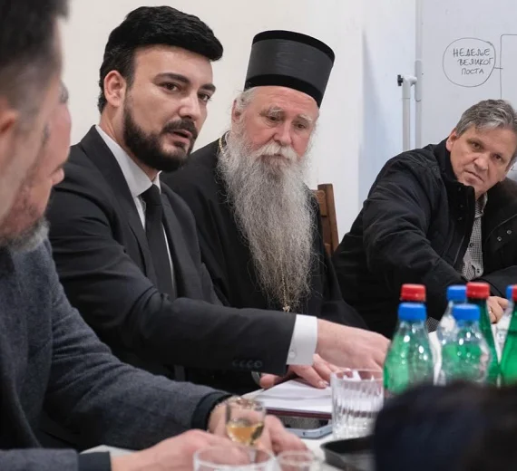 Radni sastanak Opštine Budva i Mitropolije crnogorsko-primorske o izgradnji Hrama Svetog Marka