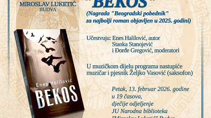 Promocija romana “Bekos” Enesa Halilovića