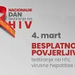 Sjutra akcija dobrovoljnog testiranja na HIV u Kući zdravlja i IJZ-u