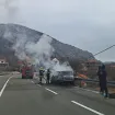 Izgorio automobil na Brajićima