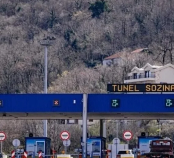 Tunel Sozina opslužio 513,39 hiljada vozila