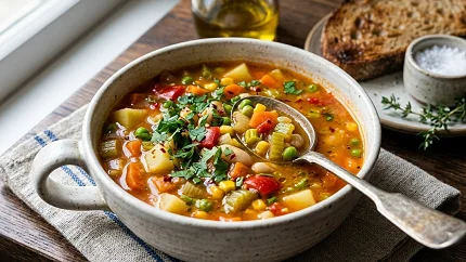 Bogata domaća čorba od povrća