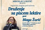 Druženje sa književnicom Blagom Žurić večeras u Narodnoj biblioteci