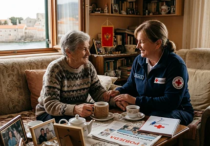Gerontoprogram Crvenog krsta Crne Gore – Više od pomoći, to je prijateljstvo