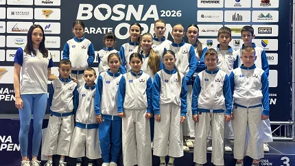 Rezultati takmičara Karate kluba''Stari grad'' sa 20. međunarodnog karate turnira “Bosna open 2026” 