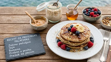 Recept za proteinske palačinke