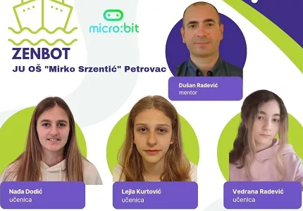 Osnovci iz Petrovca osmislili „Zenbota“, robota istraživača morskog dna