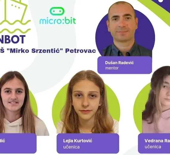 Osnovci iz Petrovca osmislili „Zenbota“, robota istraživača morskog dna