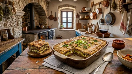 Pita od heljde sa prazilukom