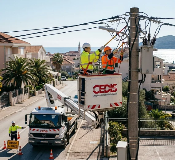 CEDIS: Današnja isključenja struje u Budvi