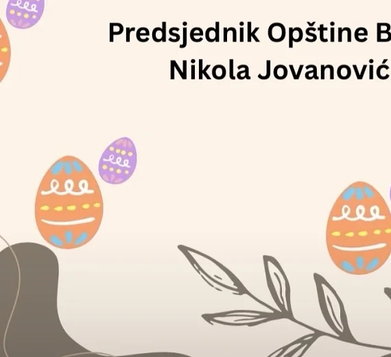 Predsjednik Opštine Budva čestitao Uskrs 