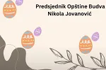 Predsjednik Opštine Budva čestitao Uskrs 