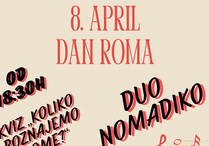 U suret 8. aprilu, Svjetskom danu Roma organizovan program koji slavi različitost i promoviše inkluziju RE populacije 