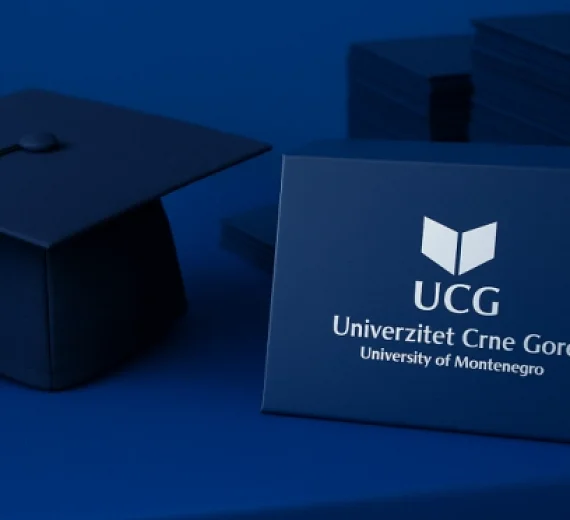 Plakete za pet najboljih studenata UCG