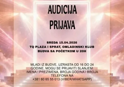 Budva: Audicija za mlade talente 