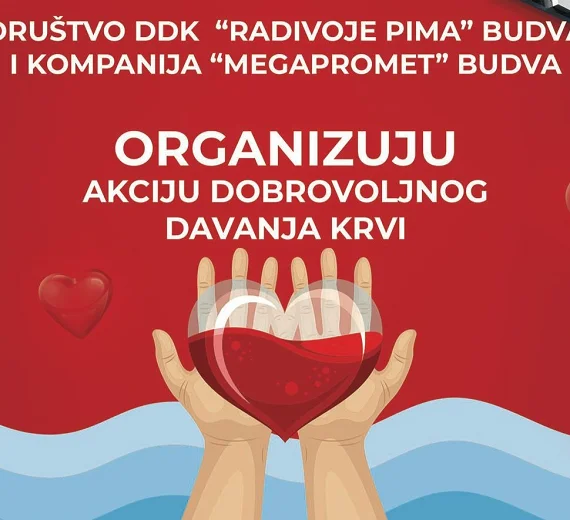 Sjutra akcija dobrovoljnog davanja krvi 