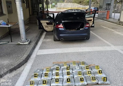 Na Šćepan polju zaplijenjeno 25 kilograma marihuane, uhapšen Zećanin