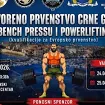 Mediteranski sportski centar sjutra domaćin takmičenja u powerliftingu
