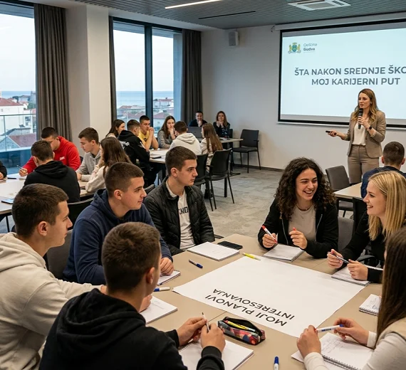 Opština Budva: Sjutra u Akademiji znanja radionica za maturante „Šta nakon srednje škole“