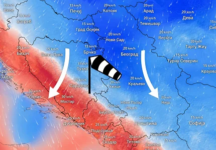 SNIJEG ZA PRVI MAJ? Nagla promjena vremena u Crnoj Gori, stiže zahlađenje i padavine