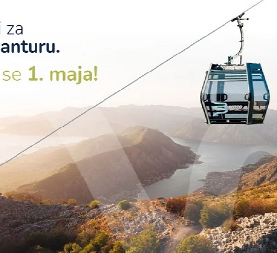 Počinje sa radom žičara Kotor - Lovćen