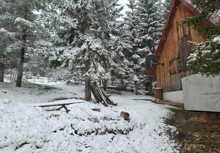 (FOTO) Sniježna idila pred vratima maja, Žabljak trenutno