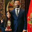 Crna Gora priznaje šampione: Predsjednik Milatović uručio pasoš Lani Boljević