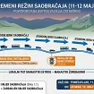 Privremena izmjena saobraćaja na putu ka Ostrogu, policija na terenu