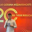 Andrej Barba osvojio prvo mjesto na literarnom konkursu povodom dvije decenije nezavisnosti