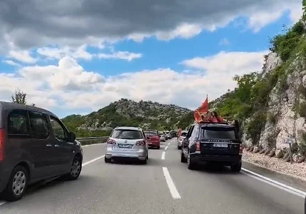 Velike gužve trenutno ka Cetinju
