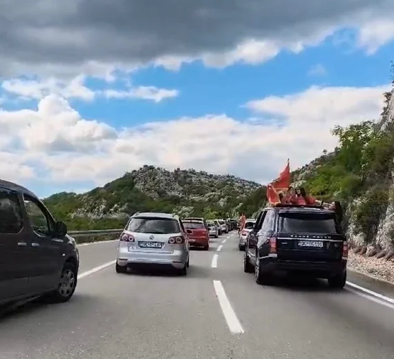 Velike gužve trenutno ka Cetinju
