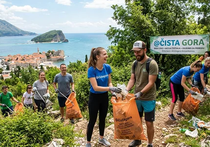 Uspješna ekološka akcija na brdu Spas: Spoj praznika i brige o prirodi