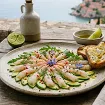 Mediteranski pjat: Karpaćo od gambora  avokada