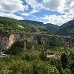 Izmijenjen režim saobraćaja na putu Žabljak - Pljevlja zbog rekonstrukcije mosta Đurđevića Tara