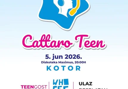 Karte za festival Cattaro Junior od danas u prodaji, sav prihod biće uplaćen Fondaciji “Budi human”